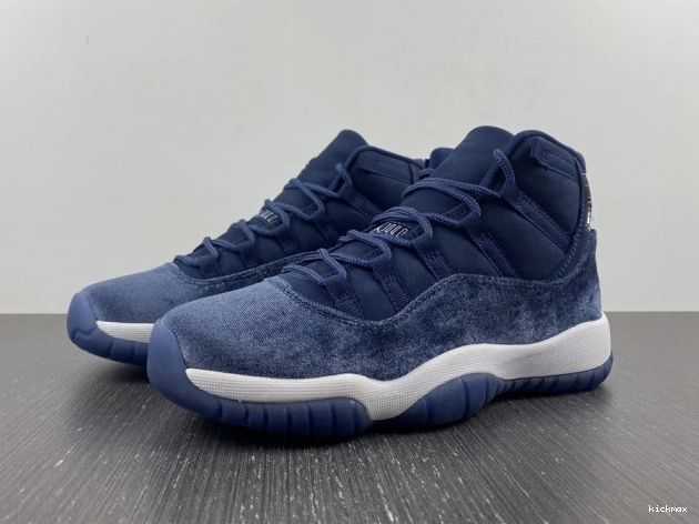 Rep MAX Jordan Velvet Air 11 Midnight Navy WMNS AR0715-441 0821